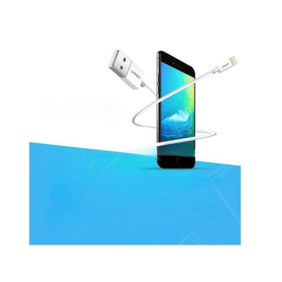 Кабель USB 2.0 - Lightning(m) 8-pin, 1.5m, WHITE, US155 (80315) UGREEN