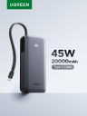 Мобильный аккумулятор Power Bank, 20000mAh, 45W, 2C1A, PB536 (55988B) UGREEN