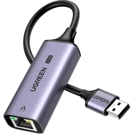 Конвертер USB 3.0 на LAN RJ-45, 2.5Gbps CM648 (25051) UGREEN
