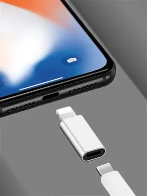 Переходник USB 3.1(f) Type C - Lightning 8pin,  PD27W