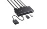 KVM Switch HDMI+USB 3.0, 2 входа, 1 выход, 4K@60Hz AK502 (75246) UGREEN