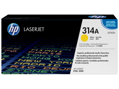 Картридж HP Q7562A, 314A (yellow) ORIGINAL