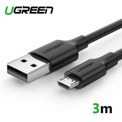 Кабель USB 2.0 - micro USB, 480Mbps, 2A, QC3.0, 18W, 3m US289 (60827) UGREEN