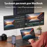 Док-станция USB Type C, CM555 (90325) UGREEN
