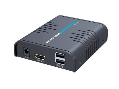 LenKeng LKV373 KVM (удлинитель HDMI+USB, 120м, UTP, комплект)