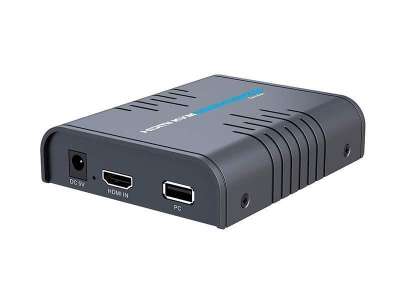 LenKeng LKV373 KVM (удлинитель HDMI+USB, 120м, UTP, комплект)