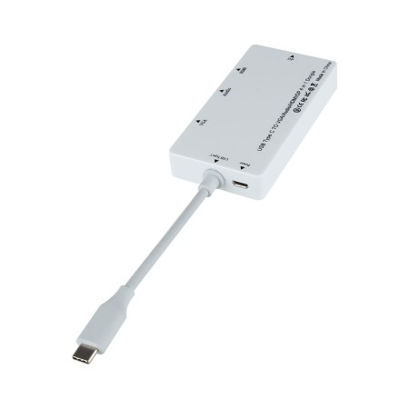 Конвертер USB 3.1(m) Type C - VGA / HDMI / DisplayPort