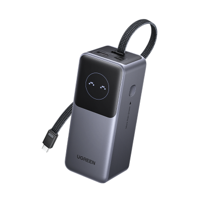 Мобильный аккумулятор Power Bank, 20000mAh, 130W, 2C1A, PB723 (55365B) UGREEN