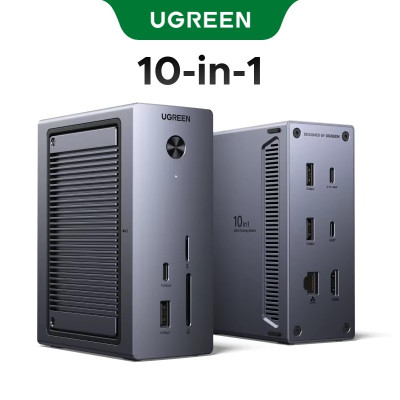 Док-станция USB-С 10-в-1, CM923 (55735) UGREEN