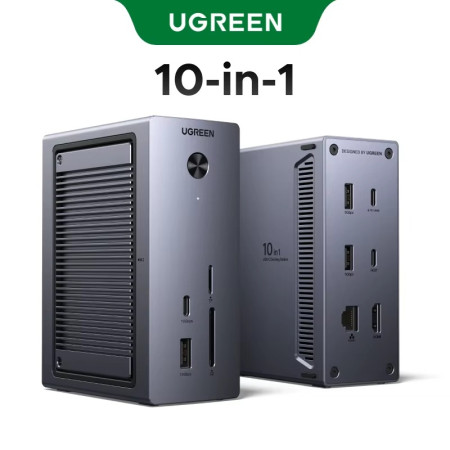 Док-станция USB-С 10-в-1, CM923 (55735) UGREEN
