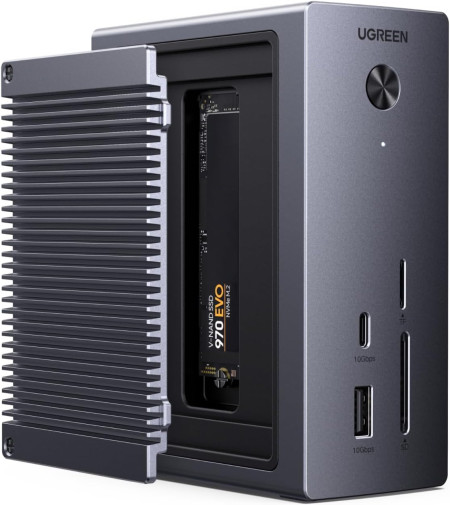 Док-станция USB-С 10-в-1, CM923 (55735) UGREEN