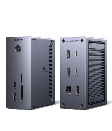 Док-станция USB-С 10-в-1, CM923 (55735) UGREEN