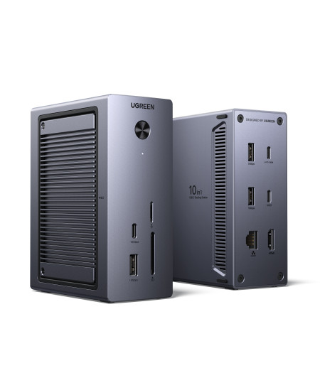 Док-станция USB-С 10-в-1, CM923 (55735) UGREEN