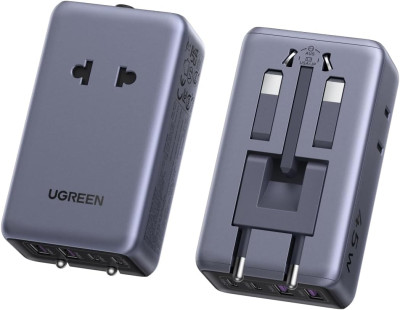 Зарядное устройство на 2C2A, 45W, QC4.0+/PD3.0, Universal Travel, S773 (85779) UGREEN