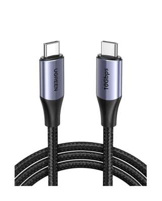 Кабель USB C - USB C, 3.1 Gen2, 10Gbps, 5A, QC4.0/PD3.0, 240W, 1m, US355 (80150) UGREEN