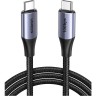 Кабель USB C - USB C, 3.1 Gen2, 10Gbps, 5A, QC4.0/PD3.0, 100W, 1m, US355 (80150) UGREEN