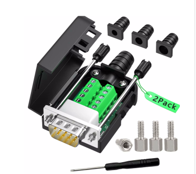 Разъем разборный RS-232, RS-422, RS-485 (Male)