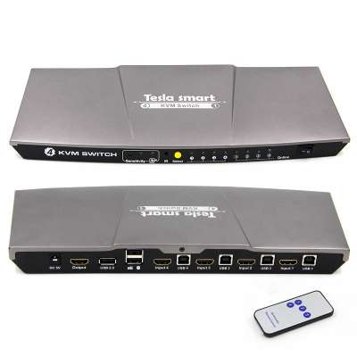 KVM Switch HDMI+USB 4 port (TeslaSmart)