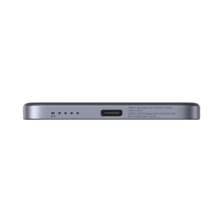 Мобильный аккумулятор Power Bank Mag-Safe, 5000mAh, MagFlow Air Qi2, 20W, PB580 UGREEN