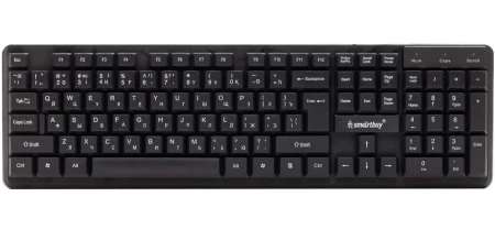 Клавиатура проводная, SmartBuy ONE, Черный (SBK110KZ)