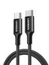 Кабель USB C - USB C, 480Mbps, 3A, QC4.0/PD3.0, 60W, 1m, L501 UGREEN