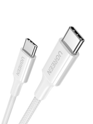 Кабель USB C - USB C, 480Mbps, 3A, QC4.0/PD3.0, 60W, 1m, L501 UGREEN