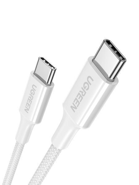 Кабель USB C - USB C, 480Mbps, 3A, QC4.0/PD3.0, 60W, 1m, L501 UGREEN