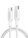 Кабель USB C - USB C, 480Mbps, 3A, QC4.0/PD3.0, 60W, 1m, L501 UGREEN