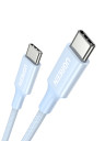 Кабель USB C - USB C, 480Mbps, 3A, QC4.0/PD3.0, 60W, 1m, L501 UGREEN