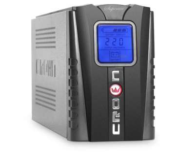 Источник бесперебойного питания UPS Crown CMU-650 LCD