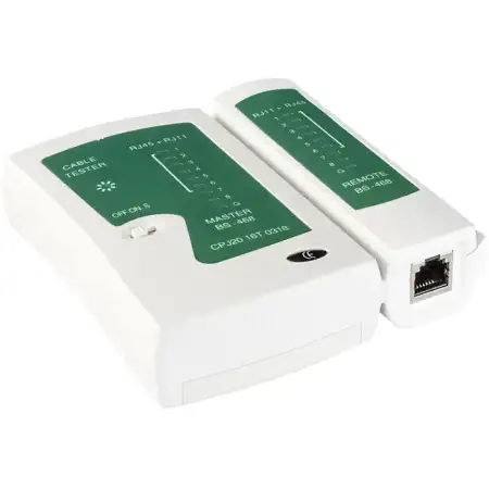 Кабельный тестер для RJ45, RJ11