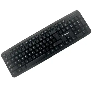 Клавиатура проводная Crown CMK-100 USB (казахские буквы)