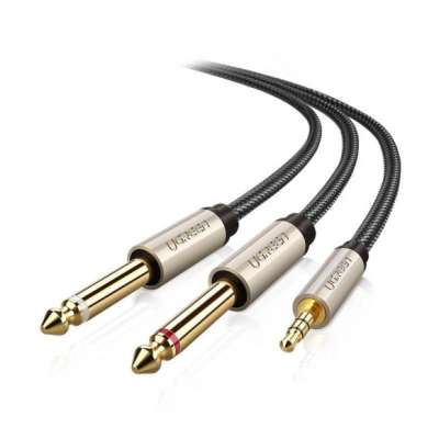 Кабель Audio(m) 3.5mm - 2*Audio(m) 6.3mm