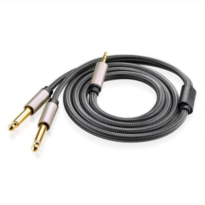 Кабель Audio(m) 3.5mm - 2*Audio(m) 6.3mm