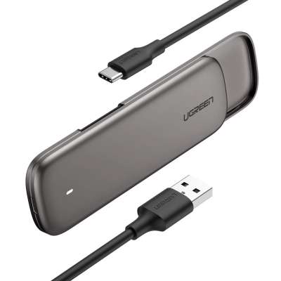 Корпус для установки M.2 SSD накопителя NGFF B-Key (USB C 3.1) CM238 (60355) UGREEN