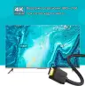 Кабель-переходник HDMI(f) - mini HDMI(m), V2.0, 4K@60Hz, 22см, (20137) UGREEN
