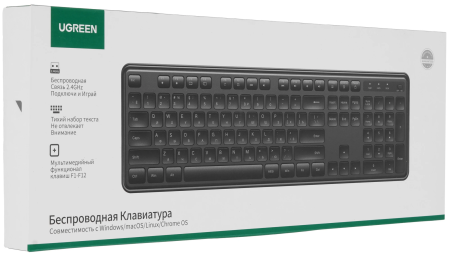 Клавиатура беспроводная K331 (55654) UGREEN