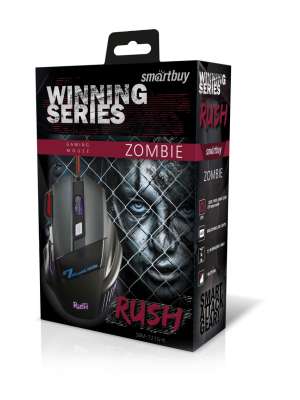 Мышь оптическая игровая SmartBuy RUSH Zombie, USB