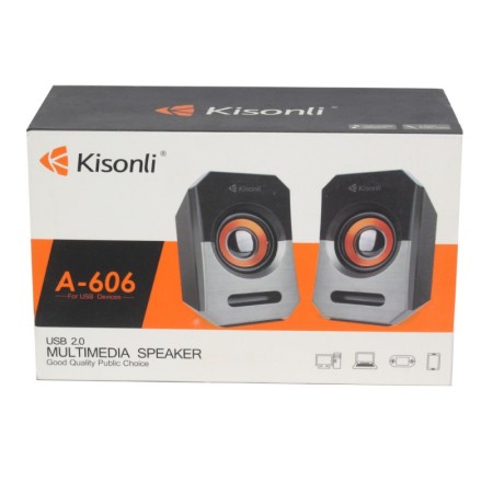 Колонки Kisonli A-606, питание от USB