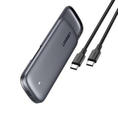 Корпус для установки M.2 SSD накопителя NVME M-Key (USB C 3.1) UGREEN