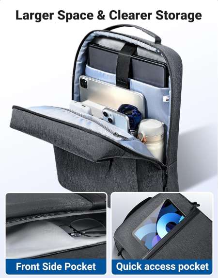 Рюкзак для ноутбука, Laptop Bagpack 15''-15.6'', Gray, LP664 (90798) UGREEN