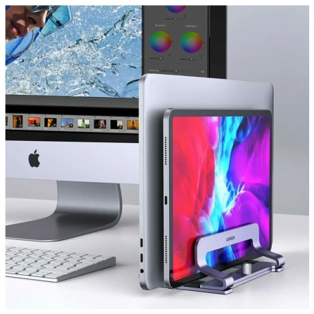 Вертикальная подставка для ноутбука два слота LP258 (60643) UGREEN