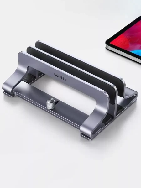 Вертикальная подставка для ноутбука два слота LP258 (60643) UGREEN