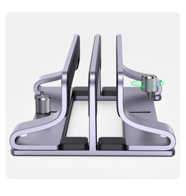 Вертикальная подставка для ноутбука два слота LP258 (60643) UGREEN