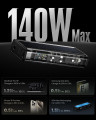 Мобильный аккумулятор 20000mAh, 140W, CCC, черный, Shargeek 140 (XLi) SHARGE