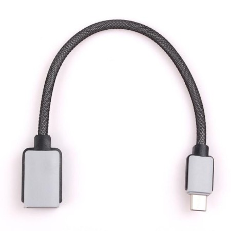 Кабель USB 3.1(m) Type C- USB(f) Type A, 0.1m. (OTG-кабель)