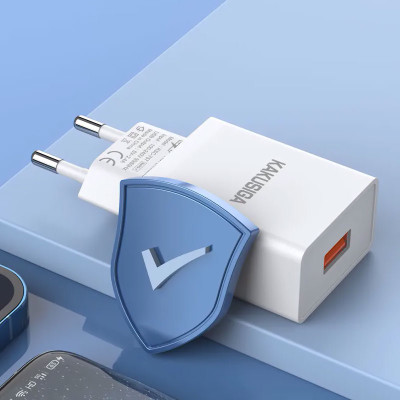 Адаптер Евровилка 220V на 1xUSB 2.4A/5V (KSC-757) KAKU