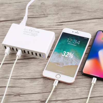 Зарядная станция на 10 портов 5V/10A, 50W
