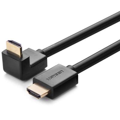 Кабель HDMI(m) - HDMI(m) 90°, 1.5m HD103 (11109) UGREEN