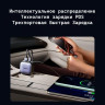 Автомобильное зарядное устройство QC3.0, PD3.0, 60W, 0.75m (2xUSB-C+USB-A) EC602 (55212B) UGREEN